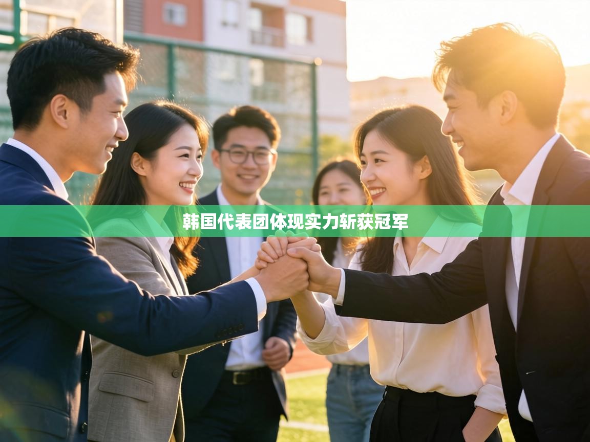 韩国代表团体现实力斩获冠军 第1张